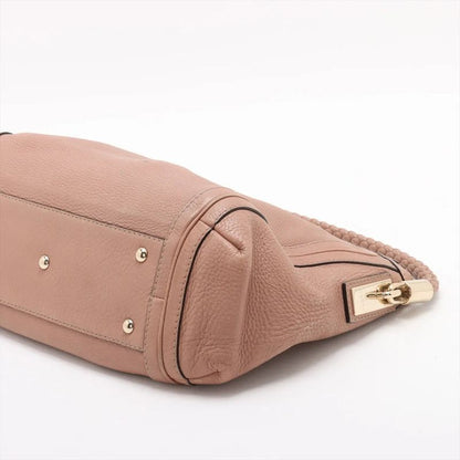 Gucci Bamboo Bella Hobo 269949 Leather Shoulder Bag Hand Genuine Leather