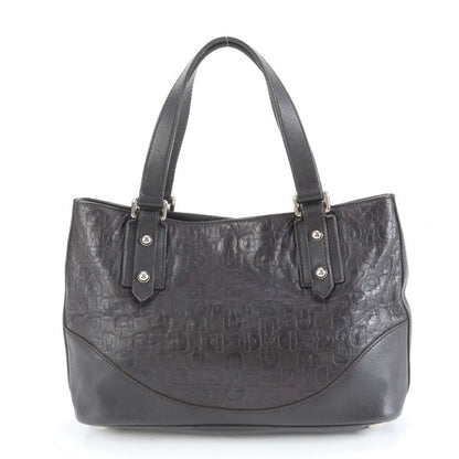 Gucci Horsebit 272392 Leather Tote Bag Hand Brown Silver Hardware Women's EEE