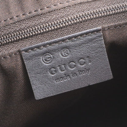 Gucci Horsebit 272392 Leather Tote Bag Hand Brown Silver Hardware Women's EEE