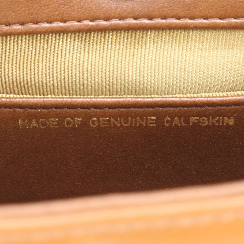 Vintage Christian Dior Clutch Leather 2WAY Shoulder Bag Brown Ladies RRM Dc14-5