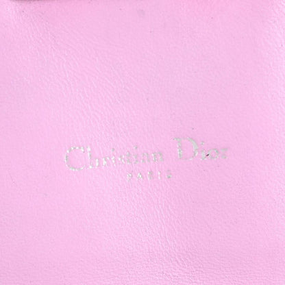 Christian Dior New Rock Tweed Leather Silver Chain Shoulder Bag Crossbody