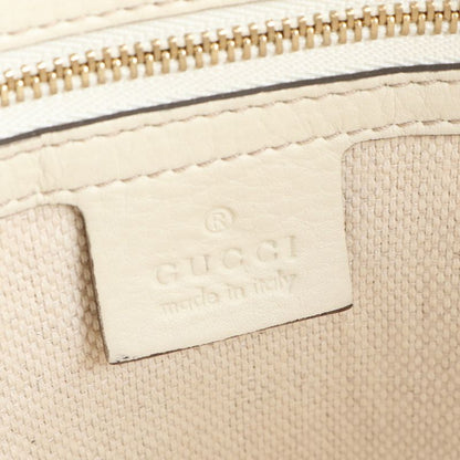 Gucci Soho Interlocking G Tassel 282307 Leather Tote Bag Shoulder Ladies EEE