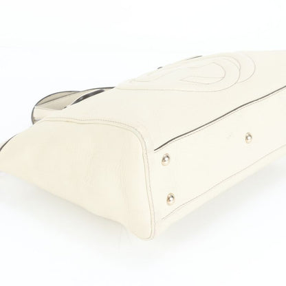 Gucci Soho Interlocking G Tassel 282307 Leather Tote Bag Shoulder Ladies EEE