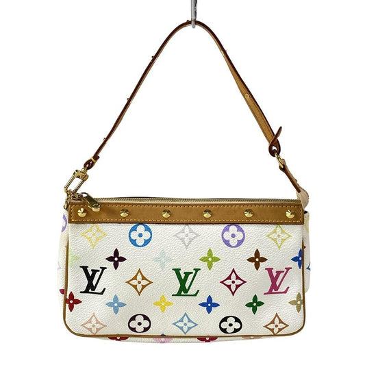 Louis Vuitton Handbag Monogram Multicolor Pochette Accessory M92649 Bron Leather