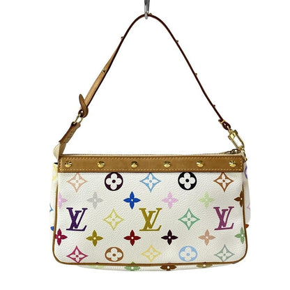 Louis Vuitton Handbag Monogram Multicolor Pochette Accessory M92649 Bron Leather