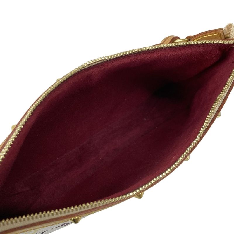 Louis Vuitton Handbag Monogram Multicolor Pochette Accessory M92649 Bron Leather