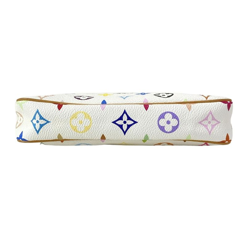 Louis Vuitton Handbag Monogram Multicolor Pochette Accessory M92649 Bron Leather