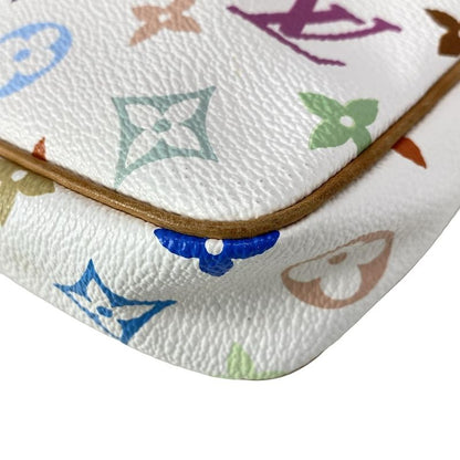 Louis Vuitton Handbag Monogram Multicolor Pochette Accessory M92649 Bron Leather