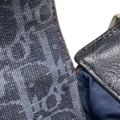 DIOR Christian Dior Shoulder Bag Flight Trotter Gray X Light Gray X Black