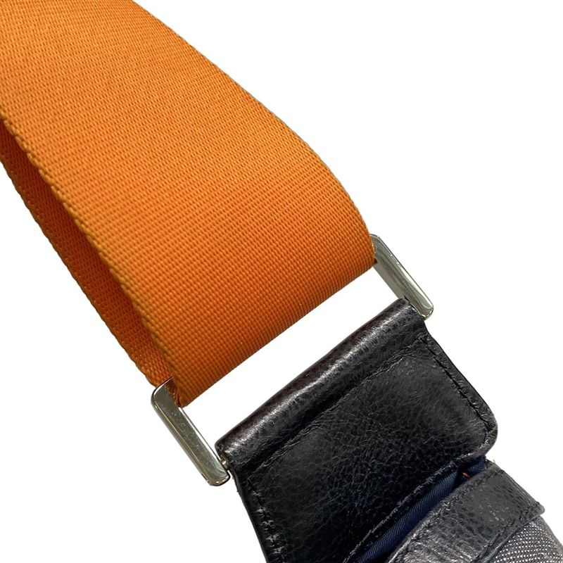 DIOR Christian Dior Shoulder Bag Flight Trotter Gray X Light Gray X Black