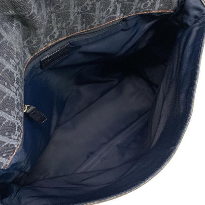 DIOR Christian Dior Shoulder Bag Flight Trotter Gray X Light Gray X Black