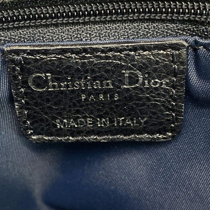 DIOR Christian Dior Shoulder Bag Flight Trotter Gray X Light Gray X Black