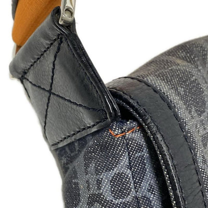 DIOR Christian Dior Shoulder Bag Flight Trotter Gray X Light Gray X Black