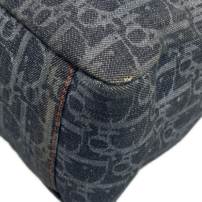 DIOR Christian Dior Shoulder Bag Flight Trotter Gray X Light Gray X Black