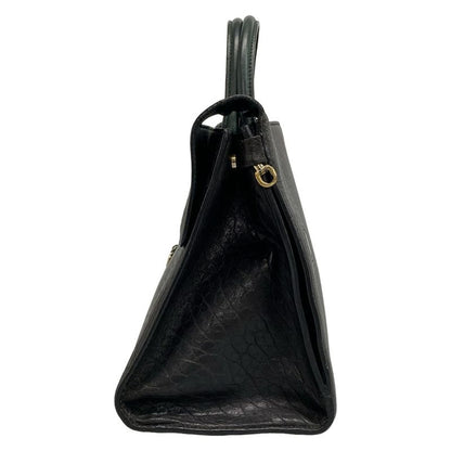 DIOR Christian Dior Handbag All Ever Black X Green Bee Leather