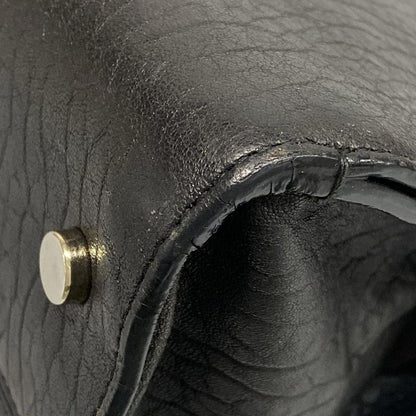 DIOR Christian Dior Handbag All Ever Black X Green Bee Leather