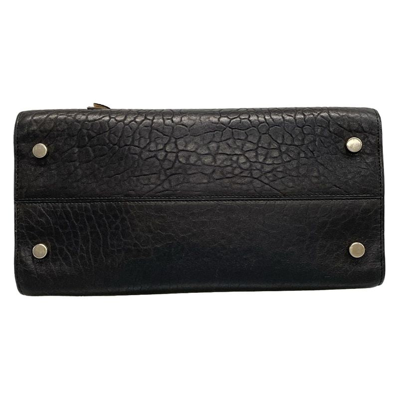 DIOR Christian Dior Handbag All Ever Black X Green Bee Leather