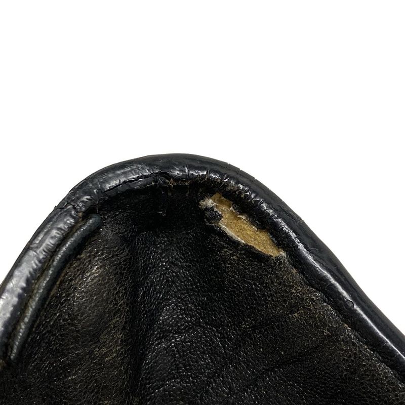 DIOR Christian Dior Handbag All Ever Black X Green Bee Leather