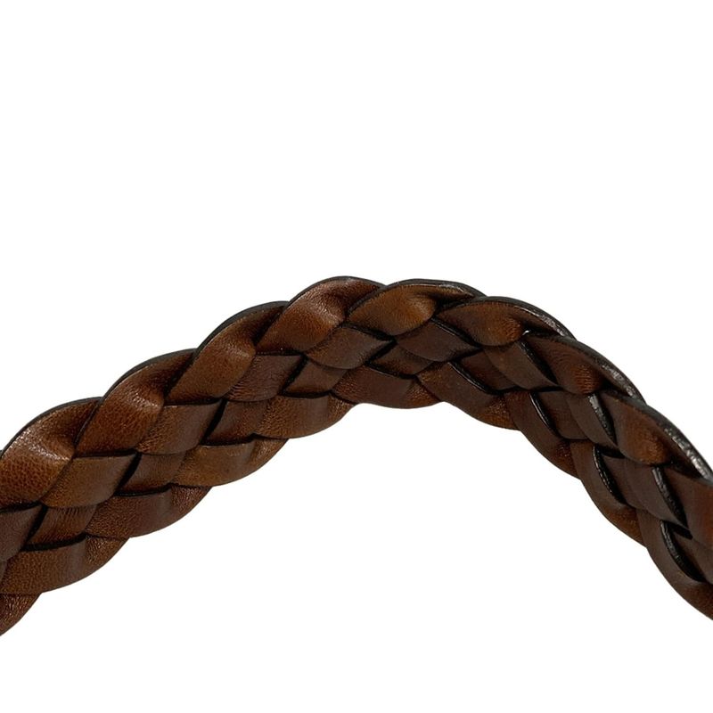 Gucci Handbag Horsebit GG Pattern 137592 Beige X Dark Brown Leather