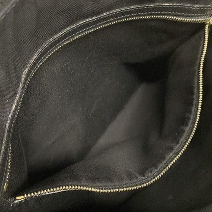 Gucci Shoulder Bag Horsebit Sherry (web) GG Pattern 153691 Black Leather