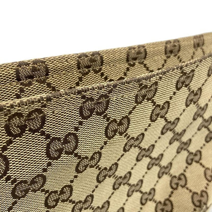 Gucci Shoulder Bag GG Pattern Sherry (web) 189749 Beige X Brown X Dark Brown
