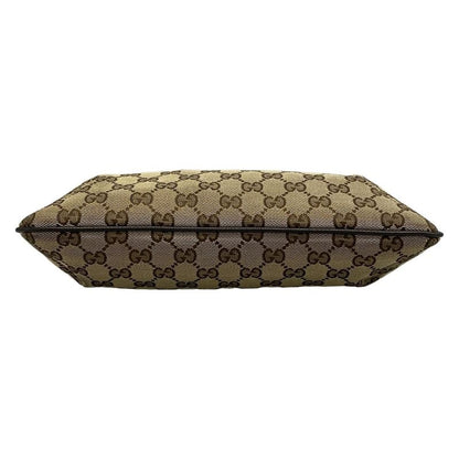 Gucci Shoulder Bag GG Pattern Sherry (web) 189749 Beige X Brown X Dark Brown