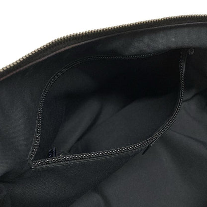 Gucci Shoulder Bag GG Pattern Sherry (web) 189752 Black Leather