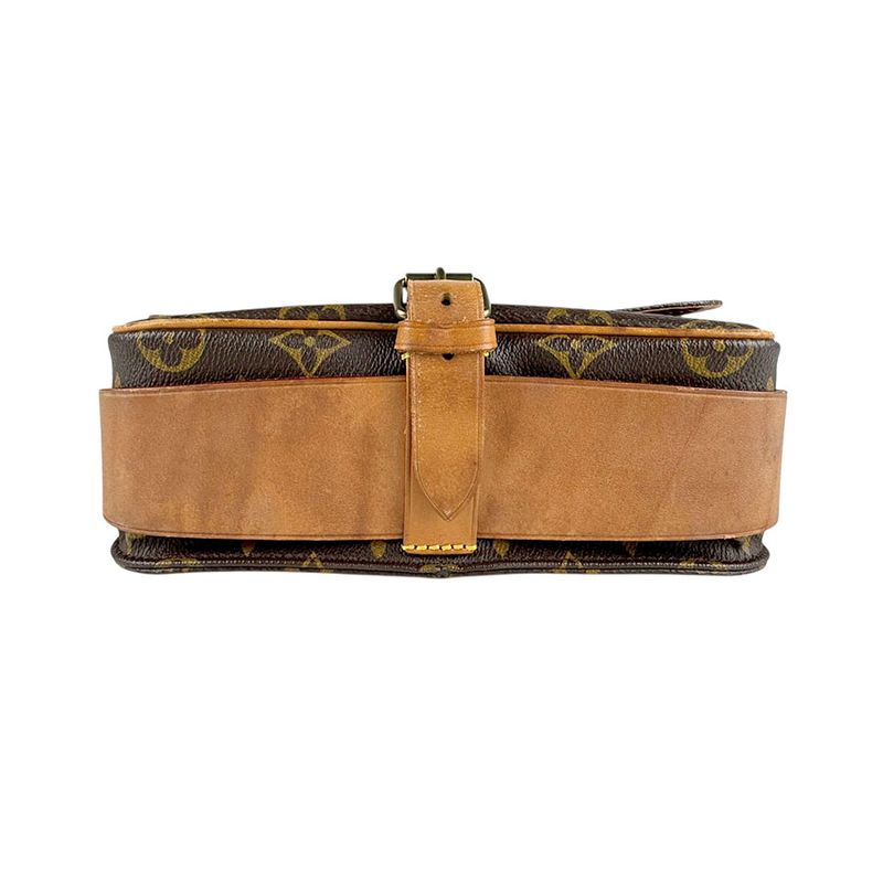 Louis Vuitton Crossbody Shoulder Bag Monogram Cartesier MM M51253