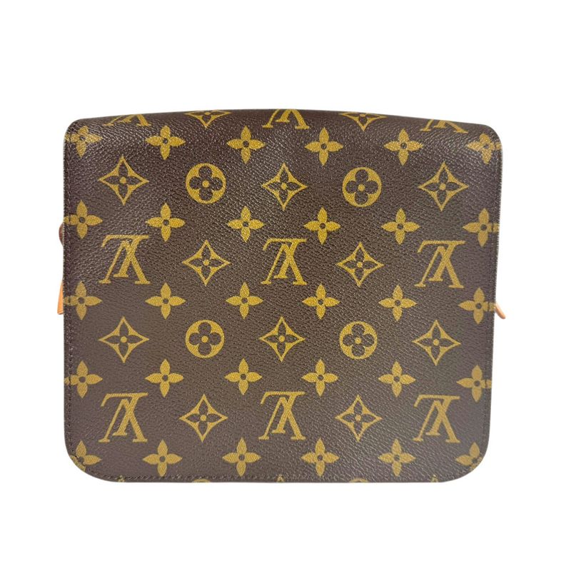 Louis Vuitton Crossbody Shoulder Bag Monogram Cartesier MM M51253