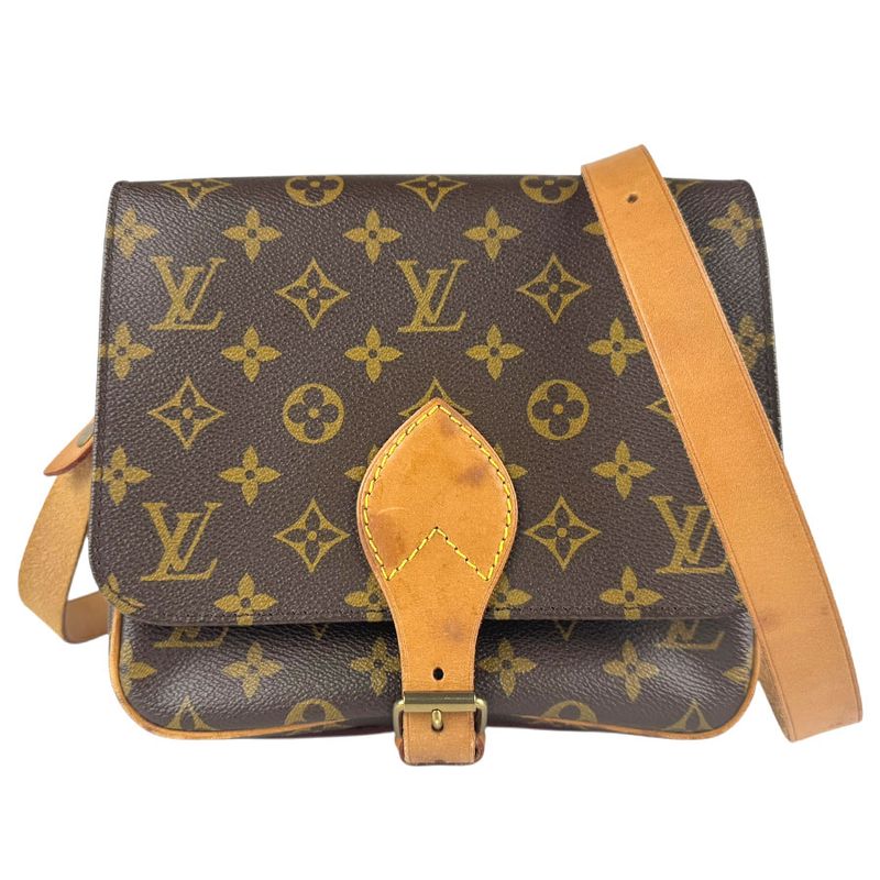 Louis Vuitton Crossbody Shoulder Bag Monogram Cartesier MM M51253