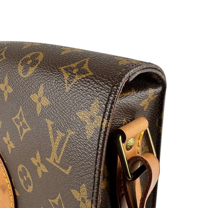 Louis Vuitton Crossbody Shoulder Bag Monogram Cartesier MM M51253