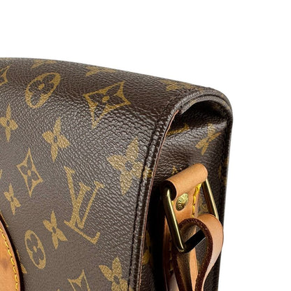 Louis Vuitton Crossbody Shoulder Bag Monogram Cartesier MM M51253