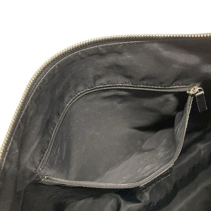 DIOR Christian Dior Shoulder Bag Street Chic Trotter Black X Blue Leather