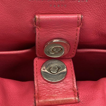 DIOR Christian Dior Tote Bag Diorissimo Dark Navy Silver Hardware Leather