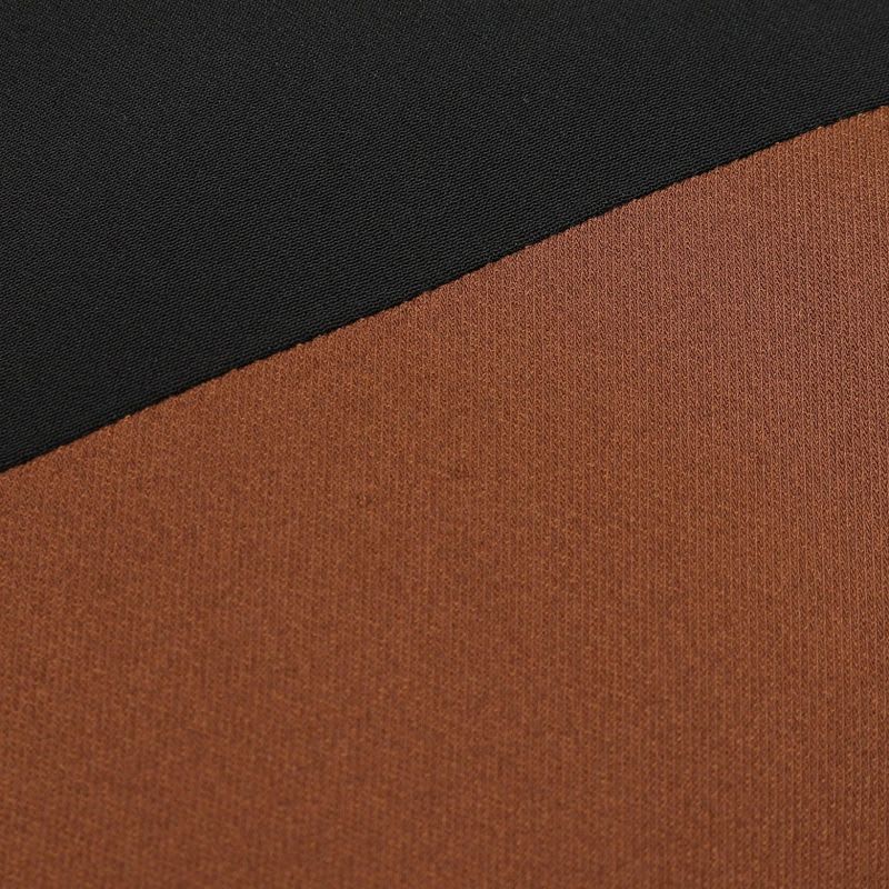 Fendi Dress Black Orange Rayon Silk