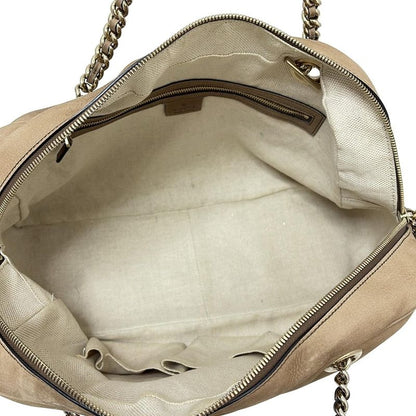 Gucci Shoulder Bag Soho 353126 Brown Chain Shoulder Tassel