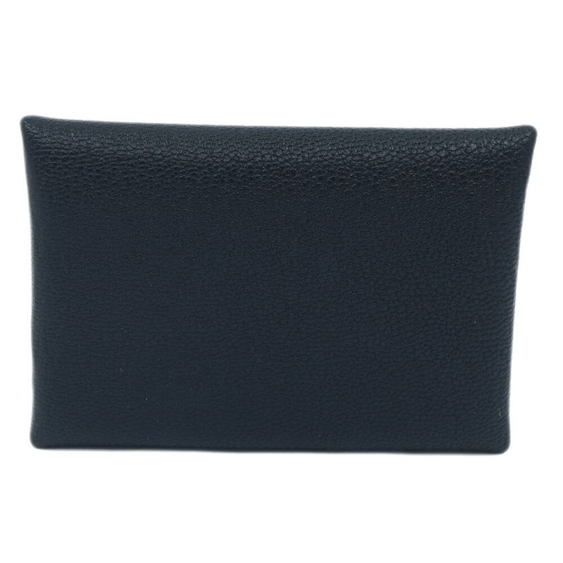 Hermes 082977ck Calvi Duo Coin Case K Engraved 2025 Manufactured