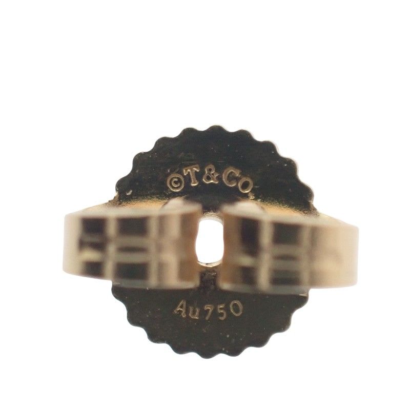 Tiffany & Co Smile Mini Earrings 18K Yellow Gold Women's