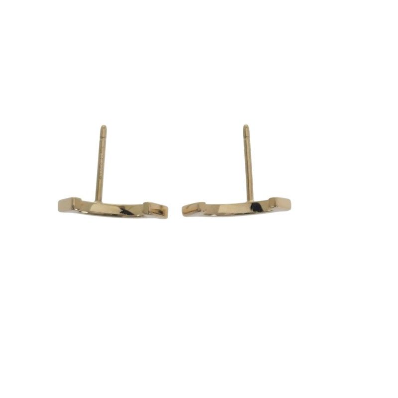 Tiffany & Co Smile Mini Earrings 18K Yellow Gold Women's