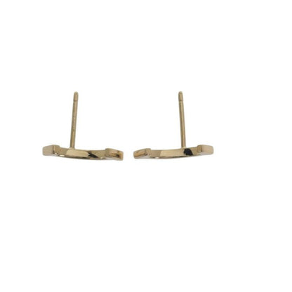 Tiffany & Co Smile Mini Earrings 18K Yellow Gold Women's