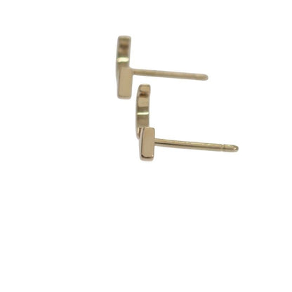 Tiffany & Co Smile Mini Earrings 18K Yellow Gold Women's