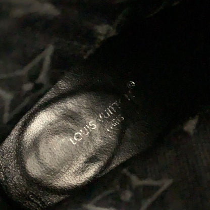 Louis Vuitton Silhouette Line Monogram Boots Short Shoes Fabric Leather