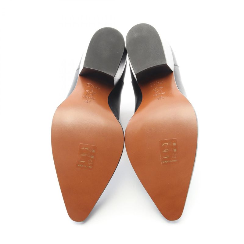 Dior Boots Kci508shcs31x38.5 Black Rouge Leather Boots Women's