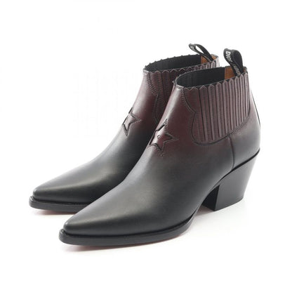 Dior Boots Kci508shcs31x38.5 Black Rouge Leather Boots Women's