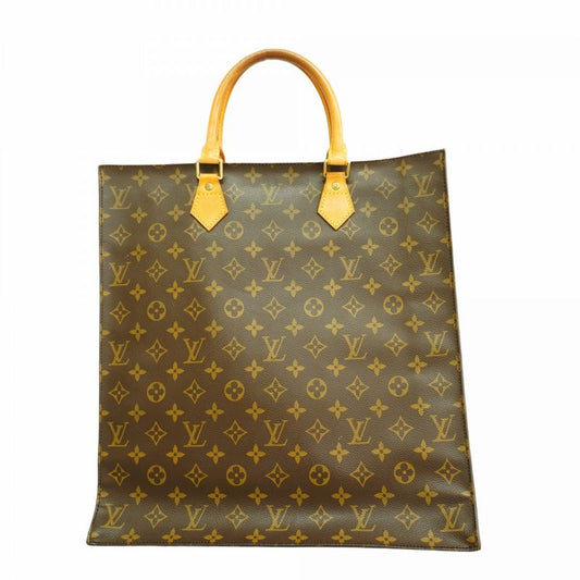 Louis Vuitton Tote Bag Monogram Sac Plastic M51140 Brown Men's Women's Unisex