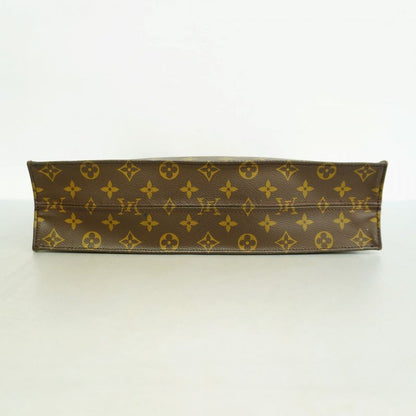 Louis Vuitton Tote Bag Monogram Sac Plastic M51140 Brown Men's Women's Unisex