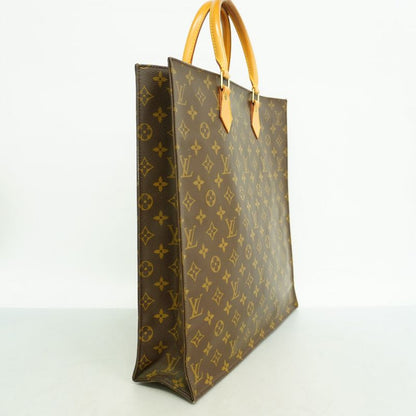 Louis Vuitton Tote Bag Monogram Sac Plastic M51140 Brown Men's Women's Unisex