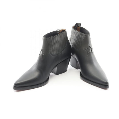 Dior Boots Kci508shcs34x37 Black Rouge Leather Boots Women's