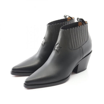 Dior Boots Kci508shcs34x37 Black Rouge Leather Boots Women's