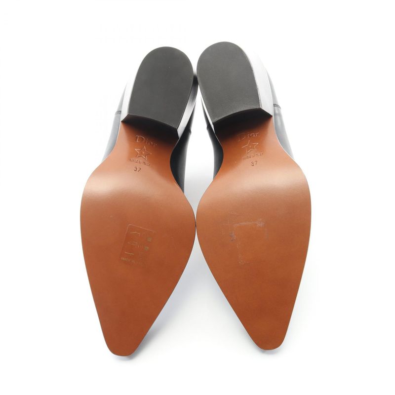 Dior Boots Kci508shcs34x37 Black Rouge Leather Boots Women's